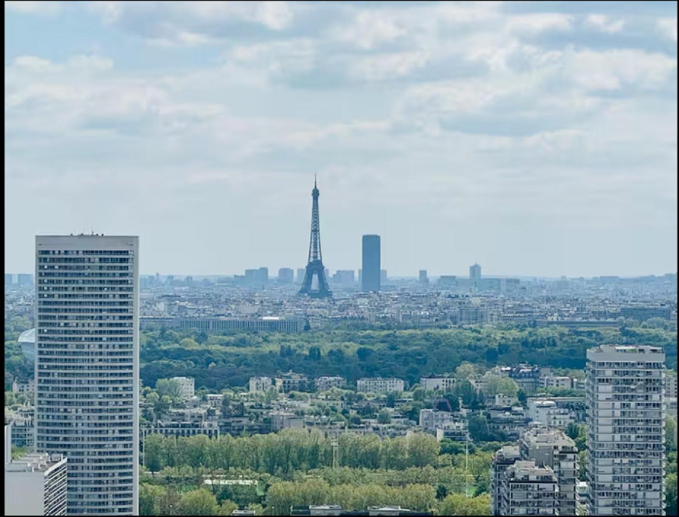 Apartment Paris La Defense Eiffel Tower Outlook بيتّو المظهر الخارجي الصورة